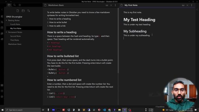 Obsidian Getting Started(3/10) - Build Your Second Brain(BYSB) #secondbrain