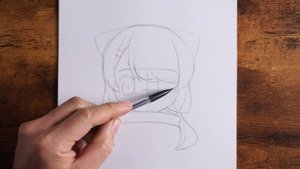 АНИМЕ РИСОВАНИЕ! Как нарисовать аниме-девушку Аниме Арт Легко