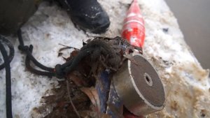 Мы подняли со дна гигантскую жуткую находку, где затонула ракета во время магнитной рыбалки