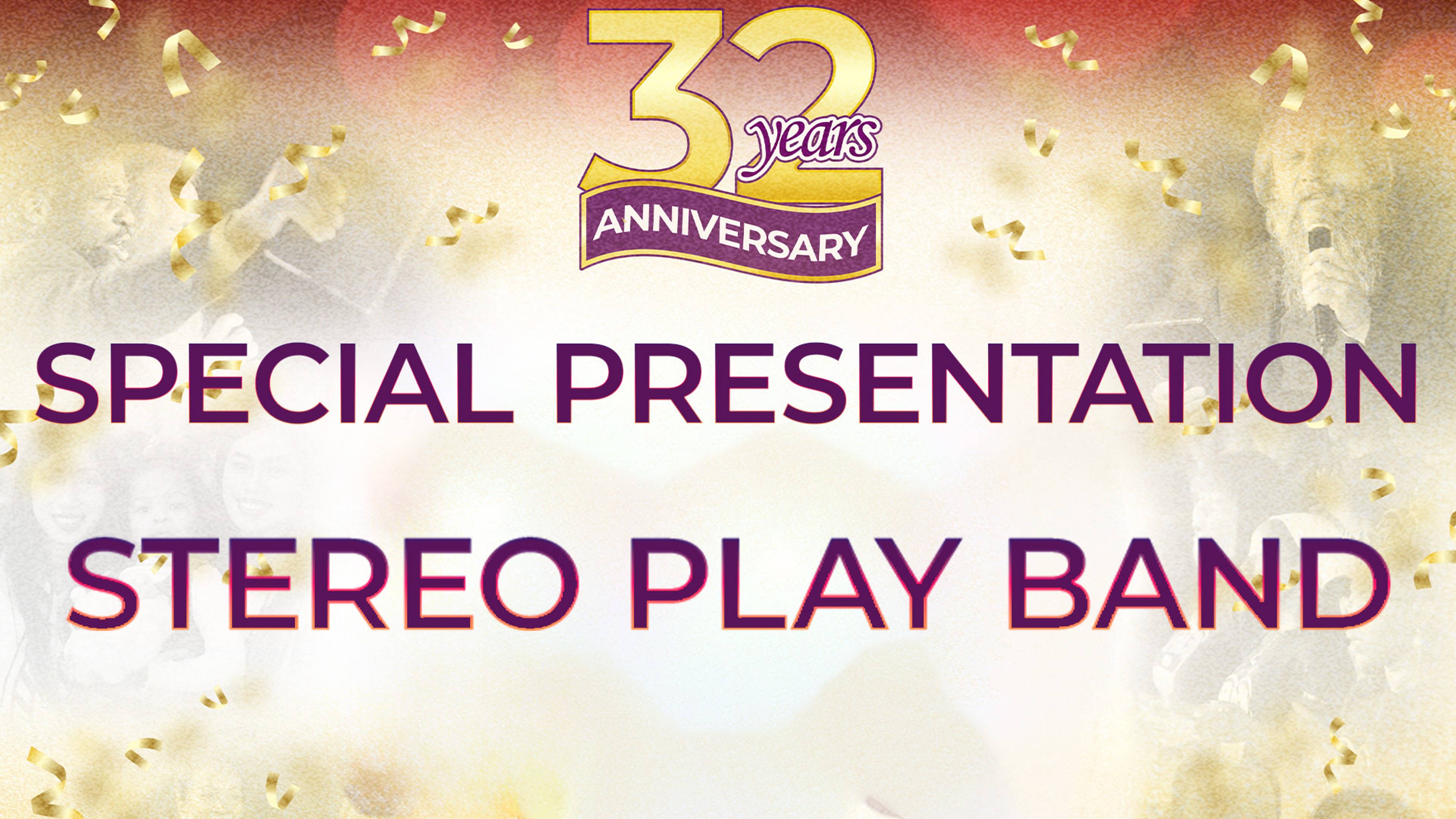 ICA ANNIVERSARY SPECIAL PRESENTATION : STEREO PLAY BAND