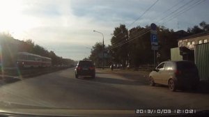 Видеорегистратор Phantom VR-301GPS - дневная съёмка