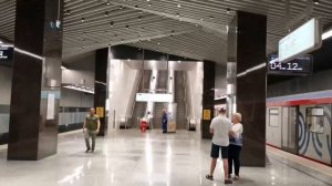 НОВЫЙ ПОЕЗД МОСМЕТРО!!! Москва 2024!