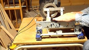 Устройство для заточки ножей деревообрабатывающего станка из принтера