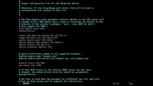 DNS+DHCP. Часть четвертая - настройка сервера dhcp