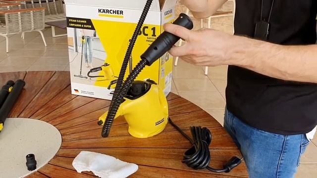 Limpiadora a vapor Karcher SC1 Unboxing смотреть онлайн