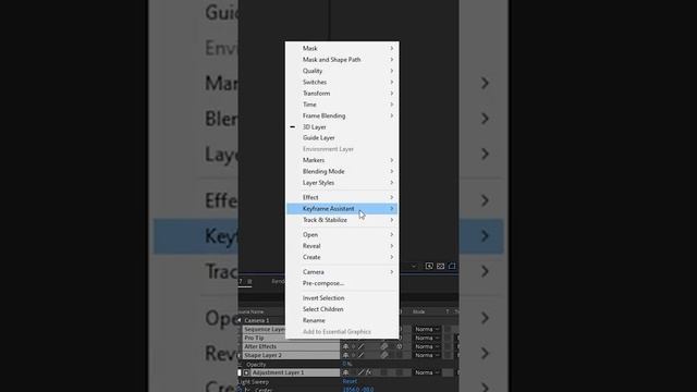 How to Quickly Sequence Layers in After Effects Shorts
