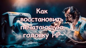 Как восстановить печатающую головку HP