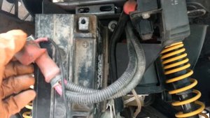 How to change the battery on your Can-Am Outlander with rear battery