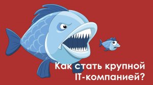 Как стать крупной IT компанией ?