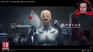 Новый трейлер Atomic Heart - The Atomic Way Trailer ★ ДЖЕНСЕН ЭКЛЗ В АТОМИК ХАРТ РЕАКЦИЯ