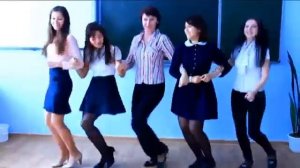 Уруссинская школа №3. Ко дню учителя! (флешмоб)