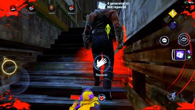 FENG MIN escapes TRAPPER chase | dead by daylight mobile (No commentary) 42 смотреть онлайн