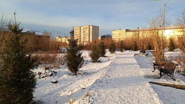 Воркута. 31.10.24. Прогулка по экотропе