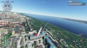 Microsoft Flight Simulator 2020 - Летим над Ульяновском