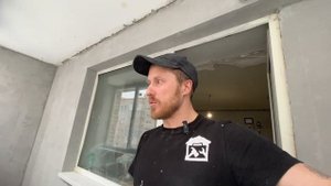 ДЕКОРАТИВНАЯ ШТУКАТУРКА НА ЛОДЖИИ ЗА КОПЕЙКИ. #декоративнаштукатурка #ремонтлоджии