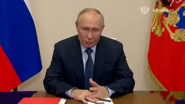 Владимир Путин. Совещание с постоянными членами Совета Безопасности 2 октября 2024 года