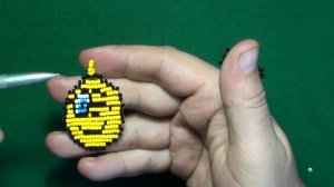 Как сделать смайлик из бисера своими руками