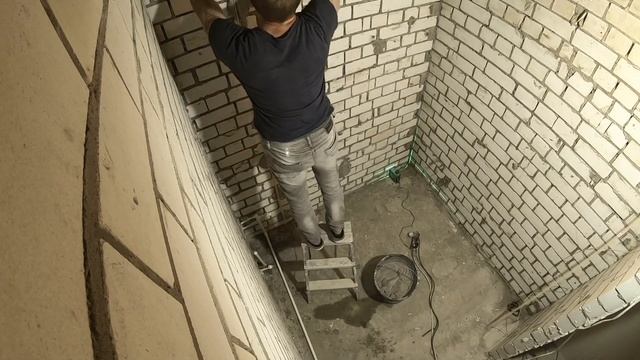 ВАННА ПОД КЛЮЧ В НОВОСТРОЙКЕ ЧАСТЬ1 #ремонтвванной #