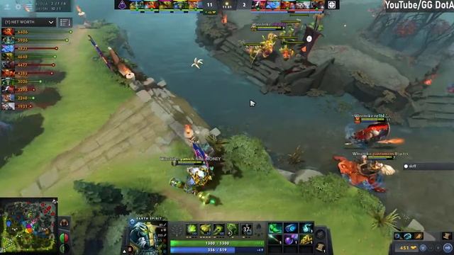 Winstrike Team VS EXTREMUM Game 1 ESL One Eastern Europe Online Season 2 Upper Division GG DotA