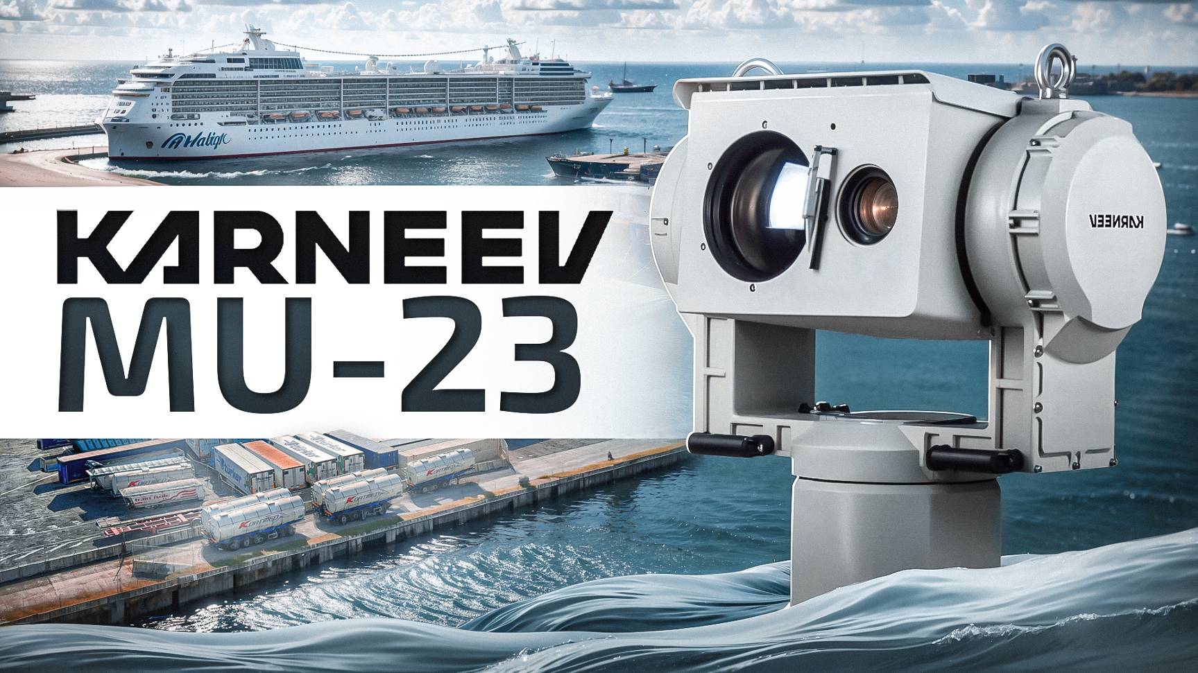 Стационарный поворотный тепловизор KARNEEV MU-230