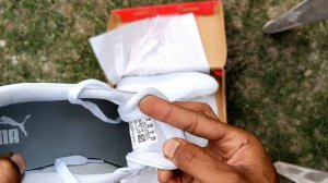 Puma turin 3 casuals shoes for men from Flipkart ..white puma shoes #whiteshoes