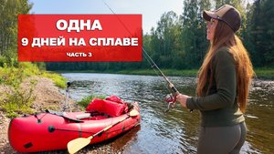 СПЛАВ ПО РЕКЕ В ОДИНОЧКУ. ЗВЕРИ РЯДОМ. НОЧУЮ В ПАЛАТКЕ