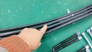 Комплект усиления рессор Газель Некст (рессоры нового образца)