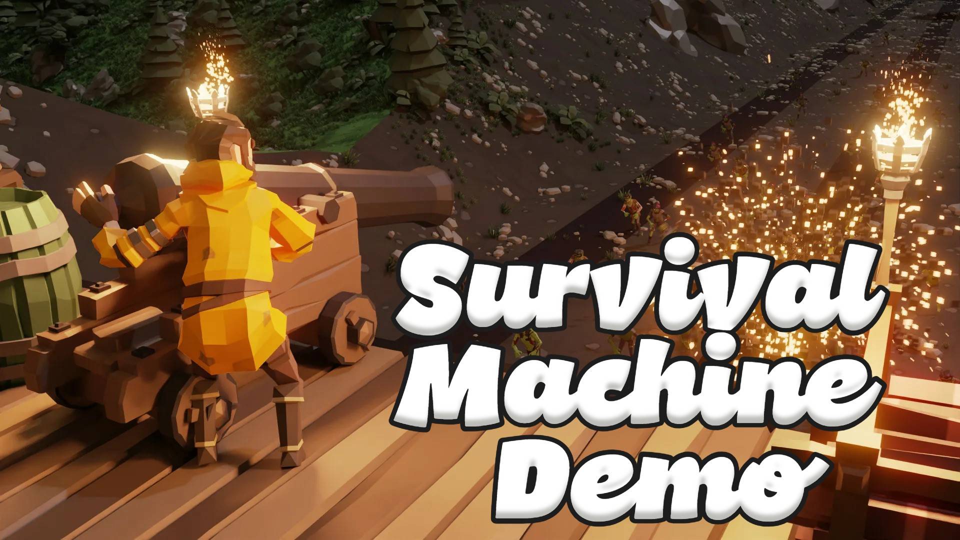 Survival Machine Demo - Строй свою базу на машине исследуй биомы и отбивайся от зомби!