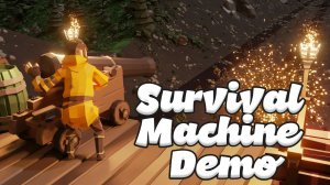 Survival Machine Demo - Строй свою базу на машине исследуй биомы и отбивайся от зомби!