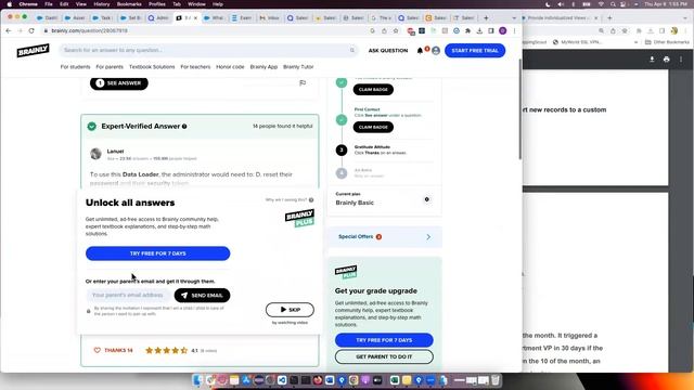 Salesforce admin certification 201 | Session 9 Question 120 - 140 | Q & A with live demo : dump 202