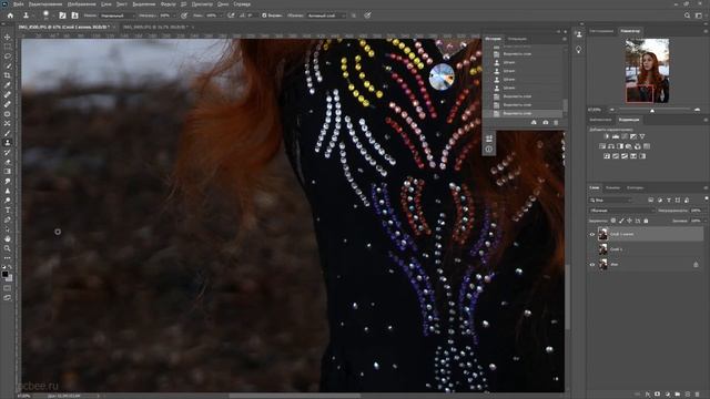 КАК УБРАТЬ НАДПИСЬ В ФОТОШОПЕ смотреть онлайн