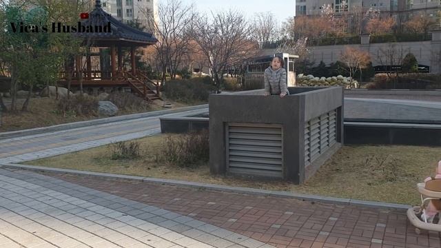 국제커플 VLOG ｜아이를 절대 혼자두지 마세요.｜AMWF / 자막cc