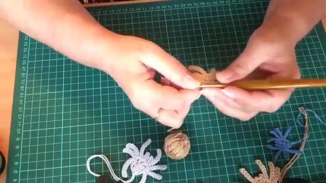 Вязаный крючком паучок. Прямой эфир. Вяжем к Хэллоуин.