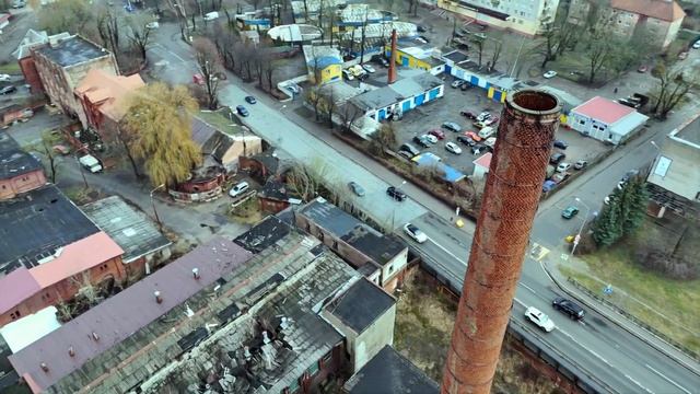 Розенау (нем. Rosenau) район Кёнигсберга , кирха и заброшенный мясокомбинат