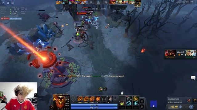 Ростик и Поня Залетели на Боевой Кубок | Кинули Друга | DOTA 2 смотреть онлайн