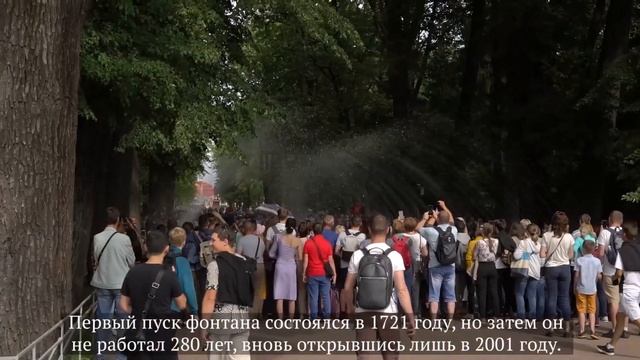 Петергофские фонтаны. Верхний сад и и Нижний парк смотреть онлайн