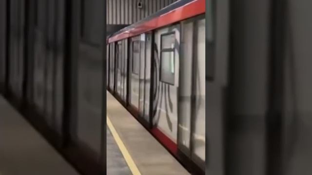 НОВЫЙ ПОЕЗД МОСКВА 2024 В МЕТРО! смотреть онлайн