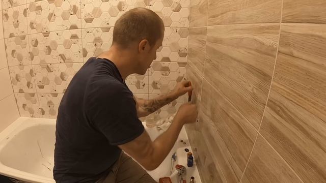 ЗАКОНЧИЛ РЕМОНТ ВАННОЙ И ТУАЛЕТА #ремонтвванной