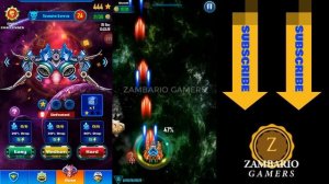 Alien Shooter Level 96 | Galaxy Attack | Insectera Boss | Boss Mode Level 24 | Zambario Gamers