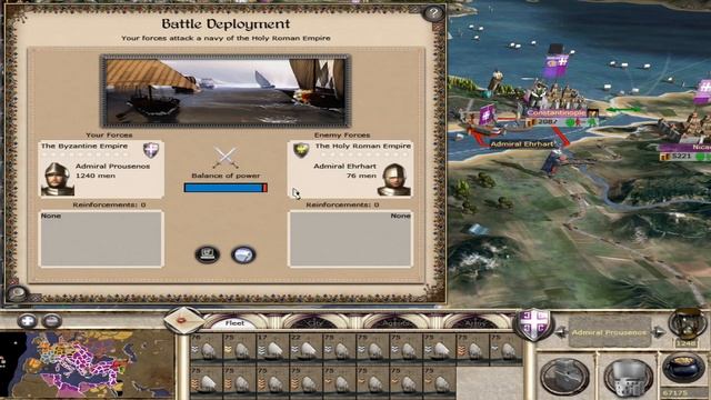 M2TW: Total Vanilla Beyond Mod ~ Byzantine Empire Campaign Part 38, A Five-star Byzantine Meal смотреть онлайн