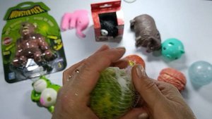 РАСПАКОВЫВАЕМ SQUISHES🍔🐸🧠🐂🐾распаковываем и сжимаем новые сквиши 🫶🏻TABA SQUISHY