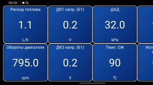 Показания ДАД ЗМЗ 409, разряжение в впускном коллекторе УАЗ Патриот