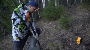 Эти находки под землей мы нашли металлоискателем у логова лешего!