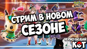 Стрим в новом сезоне в Pokemon Unite