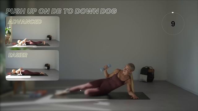 45 Min. Full Body at Home Pilates with Weights _ Legs, Inner Thigh, Glutes, Abs & Arms _ Low Impact