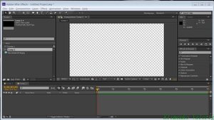 Начало работы в Adobe After Effects CS6