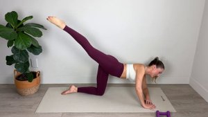 22-Min Full Body Burn & Sculpt Pilates Workout _ Intense Fat Burning with Weights