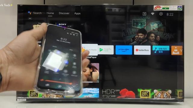 Haier Smart TV Screen Mirroring, Haier TV Connect To Phone || Screen Cast || Haier 43K7700GA - 2023 смотреть онлайн