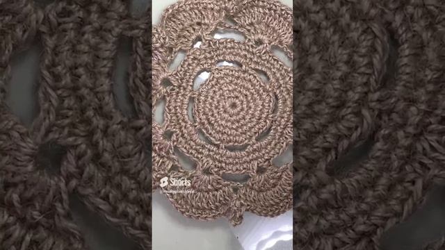 Салфетка из джута.