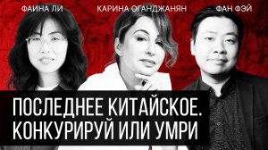 ПОСЛЕДНЕЕ КИТАЙСКОЕ. КОНКУРИРУЙ ИЛИ УМРИ. Фаина Ли и Фан Фэй